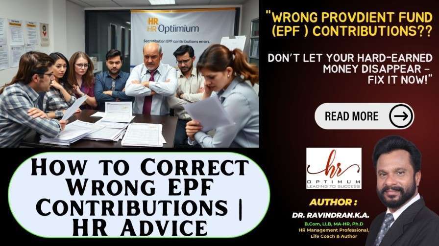 how to correct wrong EPF contributions