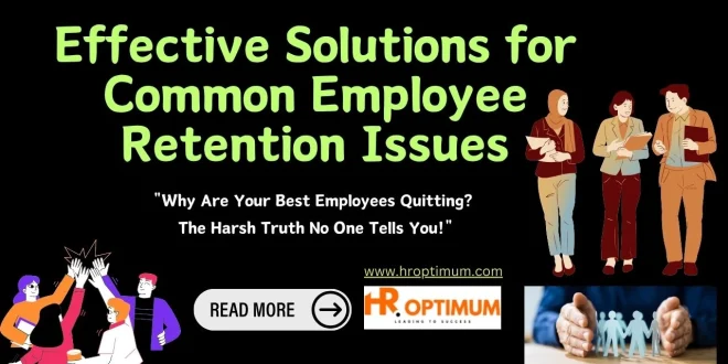 employee retention issues